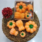 شمع 5 تایی کدو
