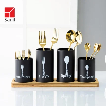 جای قاشق و چنگال چهار پارچه
