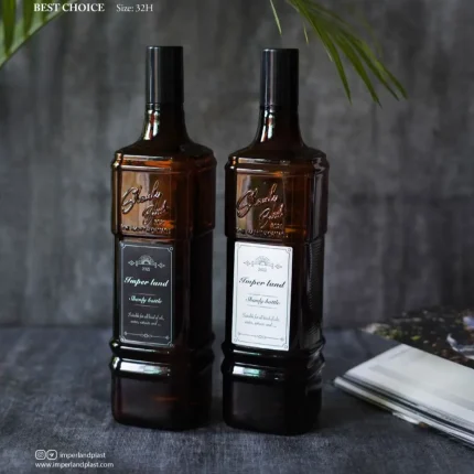 بطری شانلی قهوه ای