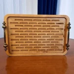 سینی-چوبی-مستطیل-شیار-دار