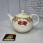 قوری چینی گل سرخ